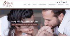 Desktop Screenshot of birthbliss.ca